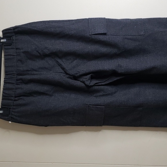 Women's High Rise Jogger Pants - A New Day Gray Plaid 2 - Picture 9 of 10